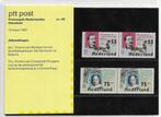 PTT Mapje 45 - Postzegels Nederlandse Literatuur 1987, Postzegels en Munten, Postzegels | Nederland, Na 1940, Verzenden, Postfris