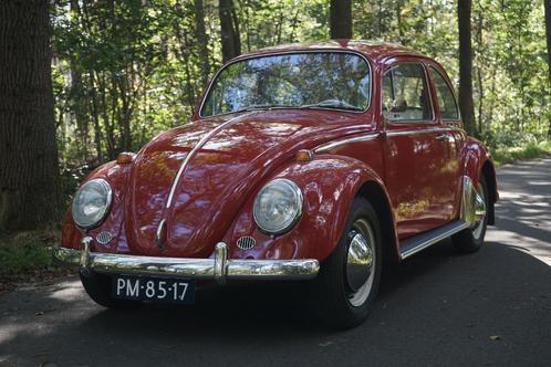 Volkswagen Kever 1200 uit 1965, Auto's, Oldtimers, Bedrijf, Overige merken, Benzine, Handgeschakeld, Rood, Ophalen