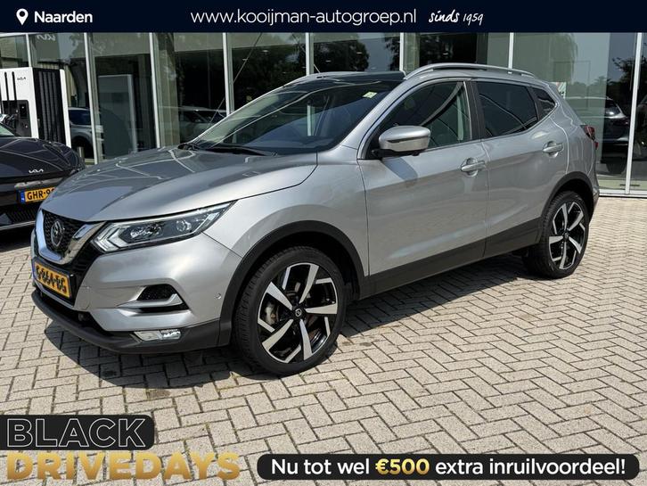 Nissan Qashqai 1.2 Tekna Nav|Camera|Lmv, Auto's, Nissan, Bedrijf, Te koop, Qashqai, 360° camera, ABS, Airbags, Airconditioning