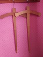 Houten Kledinghangers - Set van 2, Ophalen of Verzenden, Zo goed als nieuw, Hout, Kinderen en Volwassenen