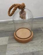 Stolp met touw.  20 cm hoog 13,5 cm doorsnede, Huis en Inrichting, Woonaccessoires | Stolpen, Ophalen of Verzenden, Gebruikt