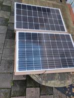 Zonnepaneel 116W 12V Monokristallijn 2x, Ophalen of Verzenden, Zo goed als nieuw