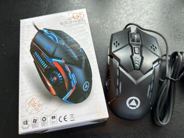  AudeRhine G5 Gaming Muis – RGB, Stil & Ergonomisch  beschikbaar voor biedingen