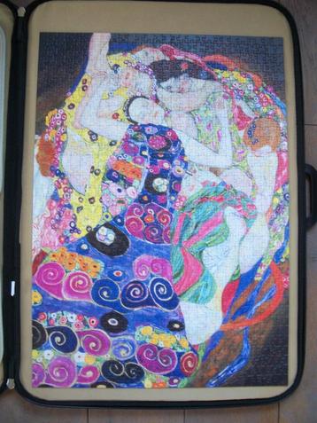 Puzzel 1000 Klimmt Dame - Ravensburger Art - zgan   beschikbaar voor biedingen