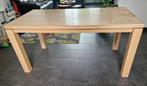 Massief eikenhouten eettafel, Huis en Inrichting, Tafels | Eettafels, Ophalen, Gebruikt, 50 tot 100 cm, 150 tot 200 cm