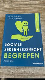 H.C. Geugjes - Socialezekerheidsrecht begrepen, Sociale wetenschap, Ophalen of Verzenden, Zo goed als nieuw, H.C. Geugjes; K.U.J. Hopman