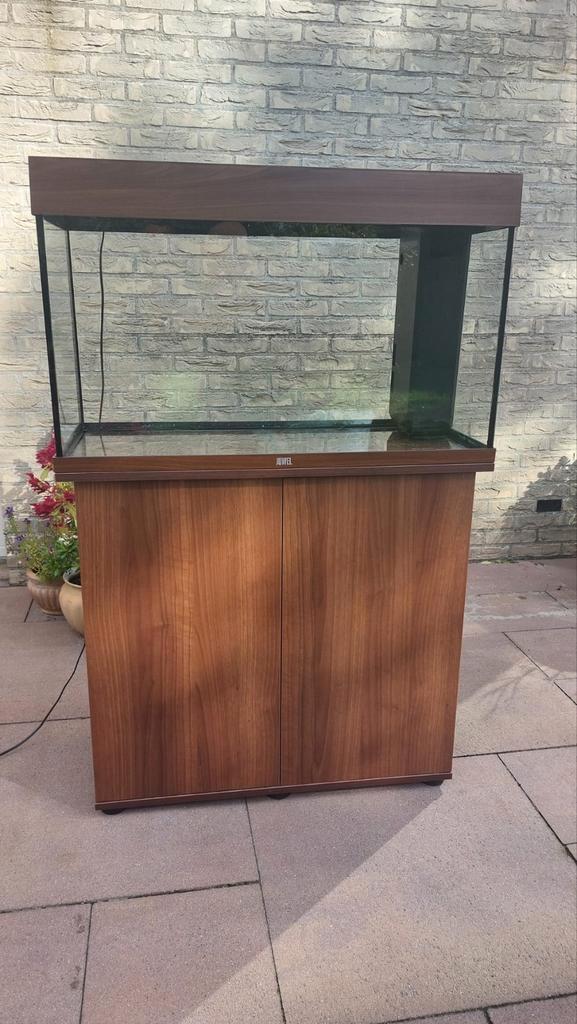 Aquarium juwel Rio 125 met meubel, Dieren en Toebehoren, Vissen | Aquaria en Toebehoren, Zo goed als nieuw, Leeg aquarium, Ophalen