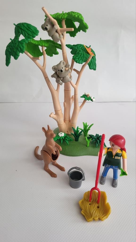 Playmobil Koala boom met kangoeroe 4854 - mist baby, Kinderen en Baby's, Speelgoed | Playmobil, Ophalen of Verzenden, Gebruikt