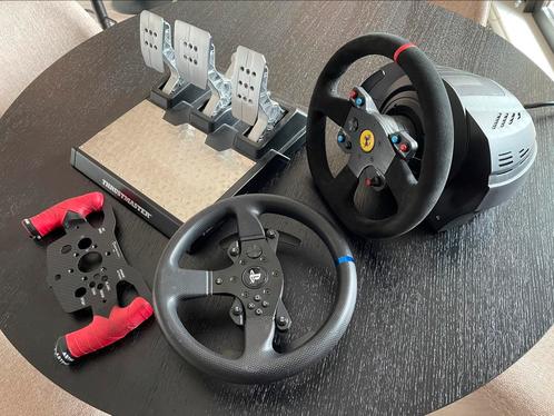 Thrustmaster T300rs + TLCM loadcel pedalen & 3 Wheels, Spelcomputers en Games, Spelcomputers | Sony PlayStation Consoles | Accessoires