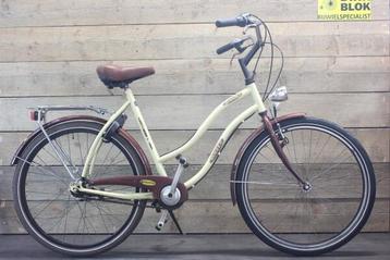 Sparta Basic Bullet damesfiets 3 versn. geel met garantie beschikbaar voor biedingen