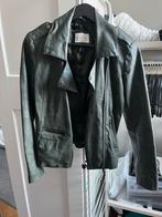 Groen Costes leerlook jasje - Maat S, Kleding | Dames, Ophalen of Verzenden, Zo goed als nieuw, Costes, Maat 36 (S)