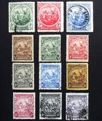 Britse kolonie : Barbados 12 zegels George V+VI : 1916-1938, Ophalen of Verzenden