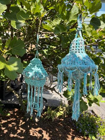 Gehaakte lampionnen div. kleuren-maten-prijzen beschikbaar voor biedingen