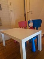 ikea peuter tafel met 2 stoelen., Huis en Inrichting, Bureaus, Ophalen, Zo goed als nieuw