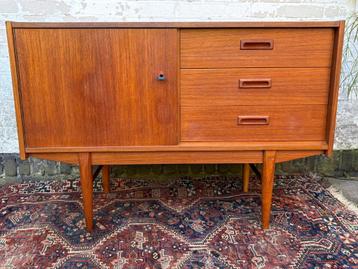 Fristho - dressoir tv muziek kastje retro vintage jaren 60s beschikbaar voor biedingen