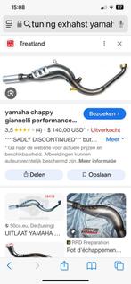 Gezocht snelle uitlaat voor yamaha chappy, Motoren, Ophalen of Verzenden