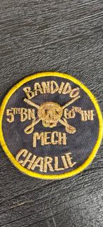 US Army 5th Battalion 60th Infantry Bandido Vietnam Patch, Verzamelen, Luchtvaart en Vliegtuigspotten, Ophalen of Verzenden, Zo goed als nieuw
