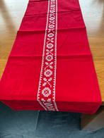 Tafelloper voor kerst geborduurd., Diversen, Kerst, Ophalen, Zo goed als nieuw
