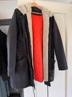 Grijze IQ Berlin parka met uitneembare voering, Kleding | Dames, Jassen | Winter, Verzenden, Maat 42/44 (L), Zo goed als nieuw