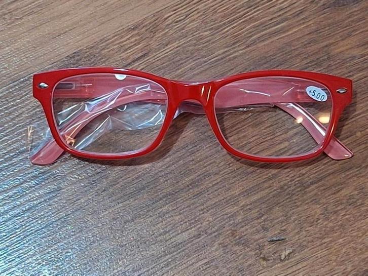 Leesbril +5.0 - Diverse kleuren en modellen, Sieraden, Tassen en Uiterlijk, Zonnebrillen en Brillen | Heren, Nieuw, Leesbril, Overige merken