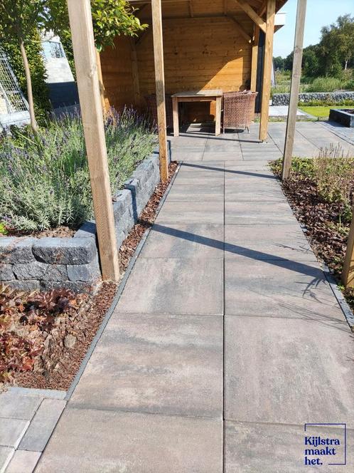 Actie partij Patio terrastegels goedkoop kleurecht, Tuin en Terras, Tegels en Klinkers, Nieuw, Terrastegels, Beton, 10 m² of meer