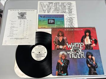 White Tiger vinyl lp Mark st. John (ex-KISS) USA + inserts beschikbaar voor biedingen