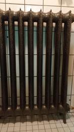 Antieke gietijzeren radiator, Gebruikt, Hoog rendement (Hr), Radiator, Ophalen of Verzenden
