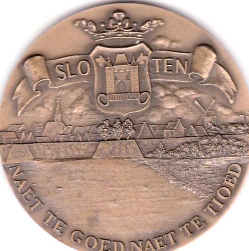 SLOTEN 700 JAAR NAET TE GOED NAETTE HOED, Postzegels en Munten, Penningen en Medailles, Overige materialen, Verzenden