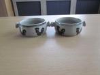 Vintage 2 Sundo stoneware soepkommen D11,5cm H5,5cm, Huis en Inrichting, Keuken | Servies, Overige materialen, Overige typen, Ophalen of Verzenden