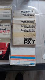 Diverse Mazda RX-7 RX7 gebruiksaanwijzing handleiding, Ophalen of Verzenden