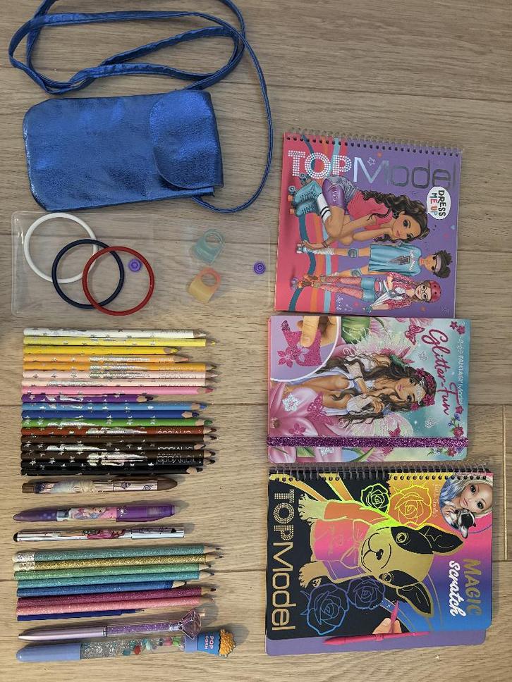 TOPModel & Create-It - Pakket, Kinderen en Baby's, Speelgoed | Educatief en Creatief, Zo goed als nieuw, Knutselen, Ontdekken