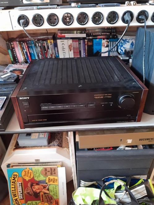 Sony F770ES met AB in nieuwstaat geen ontsieringen, Audio, Tv en Foto, Versterkers en Receivers, Zo goed als nieuw, Stereo, Sony