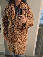 Leuke luipaardprint jas, Kleding | Dames, Jassen | Winter, Bruin, Weekend vibes, Maat 42/44 (L), Ophalen of Verzenden