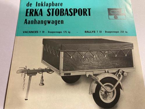 inklapbare aanhanger; handig!, Auto diversen, Aanhangers en Bagagewagens, Gebruikt, Ophalen