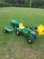 John Deere traptactor, Ophalen, Gebruikt