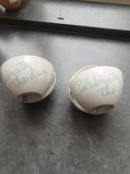 Set van 4 Gusta kommen 'Celebrate the day!', Ophalen of Verzenden, Zo goed als nieuw, Kom(men), Overige stijlen