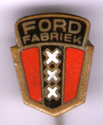 FORD Amsterdam email op koper auto speldje ( B_079 ) beschikbaar voor biedingen