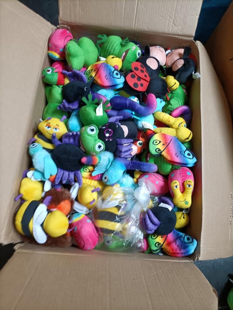 Doos vol Achtertuin mini's Lidl knuffels. Veel mini's, Ophalen of Verzenden, Overige typen