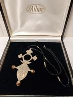 Vintage Tuareg zilver kruis pendant necklace ketting ketting, Ophalen of Verzenden