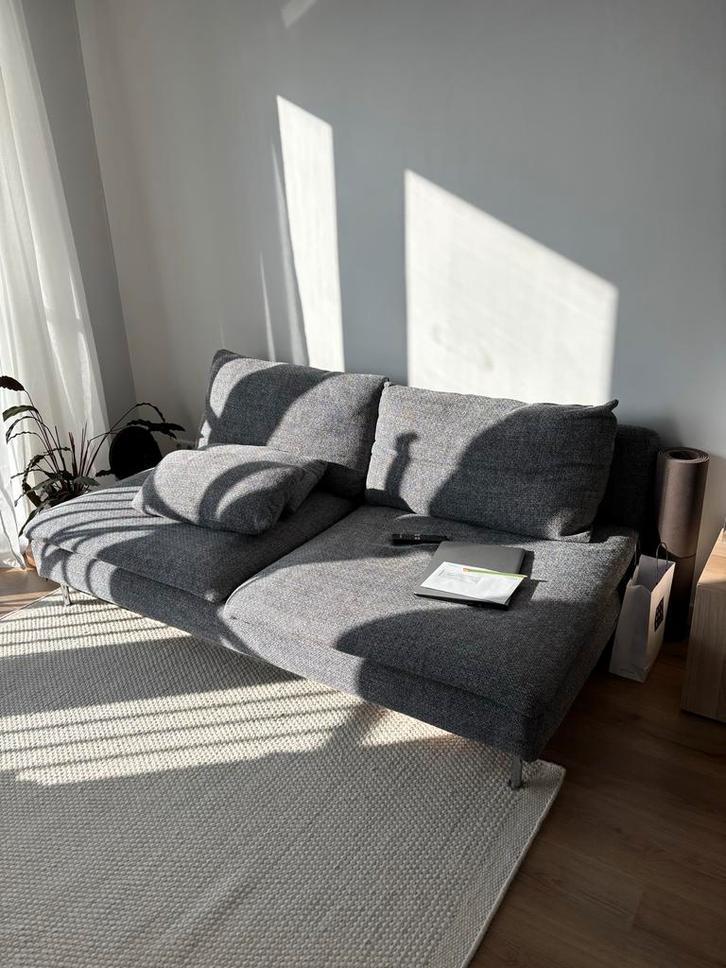 Ikea SODERHAMN cover: 3 seat couch + cushions Cover, Huis en Inrichting, Banken | Bankstellen, Zo goed als nieuw, Rechte bank