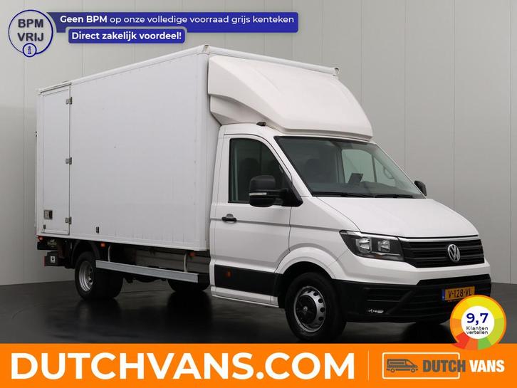 Volkswagen Crafter 2.0TDI 177PK Bakwagen+Laadklep | Dubbellu, Auto's, Bestelauto's, Te koop, ABS, Achteruitrijcamera, Airconditioning