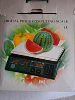 Digitale groenten/fruit weegschaal, Gebruikt, Winkelweegschaal, 1 tot 500 gram, Ophalen of Verzenden