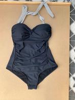 zwart badpak met wit afgewerkt merk esprit maat 36, Kleding | Dames, Badmode en Zwemkleding, Nieuw, Badpak, Ophalen of Verzenden