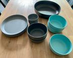 Royalvkb Buitenservies Albert Heijn - Gebruikt, Huis en Inrichting, Keuken | Servies, Overige materialen, Gebruikt, Ophalen of Verzenden