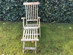 Deckchair, Ophalen, Gebruikt, Hout, Inklapbaar