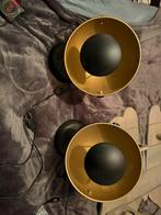 Set van 2 lampen- Goud & Zwart, Huis en Inrichting, Ophalen, Zo goed als nieuw, Metaal