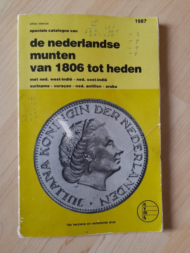DE NEDERLANDSE MUNTEN VAN 1806 TOT HEDEN 1984, 1986 tm 1988, Ophalen of Verzenden, Gelezen