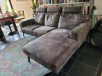 3 zits bank met chaisse longue (evt icm tweezitter), Ophalen, Gebruikt