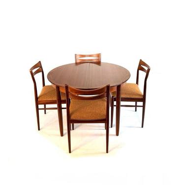 Vintage Pallisander verlengbare eettafel, jaren ‘60 beschikbaar voor biedingen