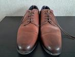 Tommy Hilfiger leren heren schoenen mt 45, Ophalen of Verzenden, Zo goed als nieuw, Bruin